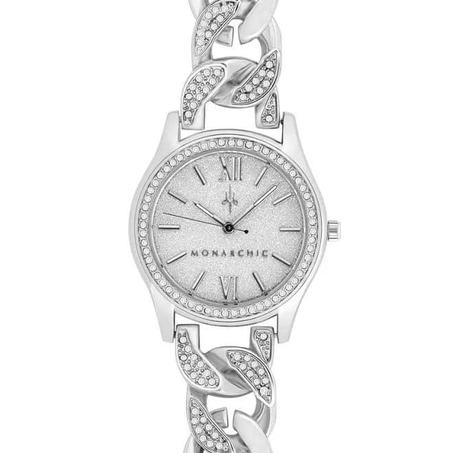 Monarchic Jennifer Silver Bracelet Watch