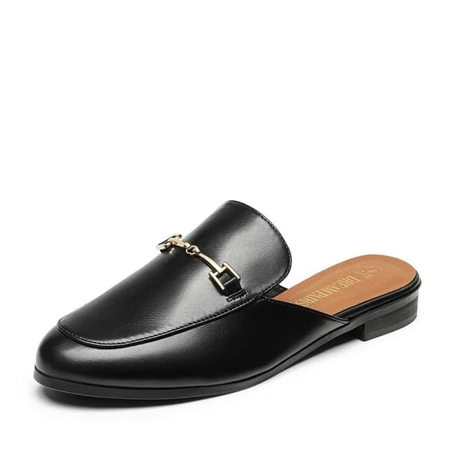 Dream Pairs Buckle Slip On Mules