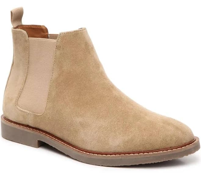 Steve Madden Men's Highline Suede Chelsea Boots