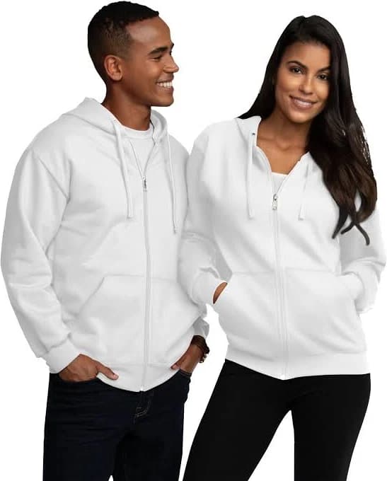 Fruit of the Loom Men's EverSoft Fleece Full Zip Hoodie Jacket
