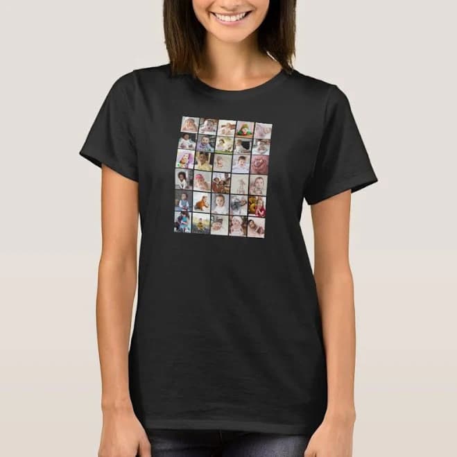 Women's Photo Collage T-Shirt