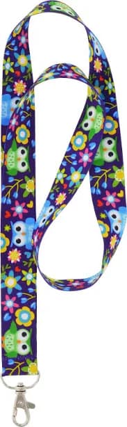 Hillman Funky Owl Key Chain Lanyard (6 Pack)