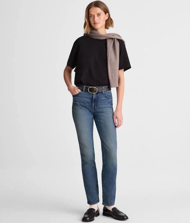 Madewell Women's Jules Slim-Straight Jean
