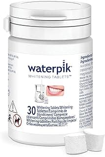 Waterpik Fresh Mint Whitening Refill Tablets (30 Count), Restore Natural Teeth Whiteness, Packaging May Vary, WT-30