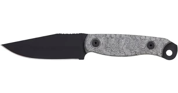 Half Face Blades Crow Scalper Fixed Blade Knife