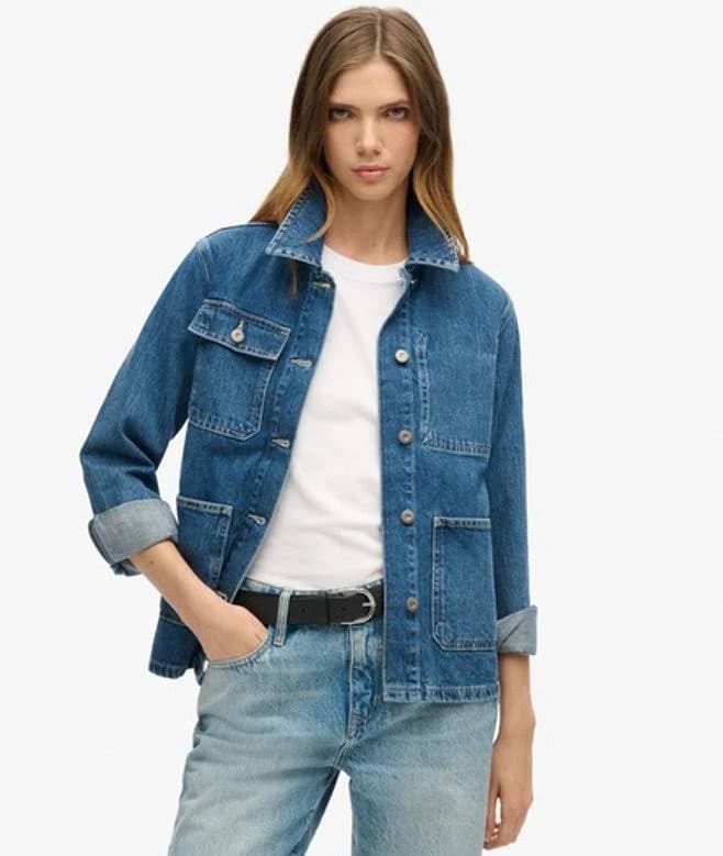 Superdry Women's Denim Chore Jacket