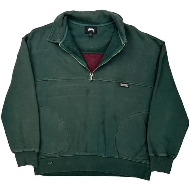 Stussy Collared Cotton Rugby Shirt