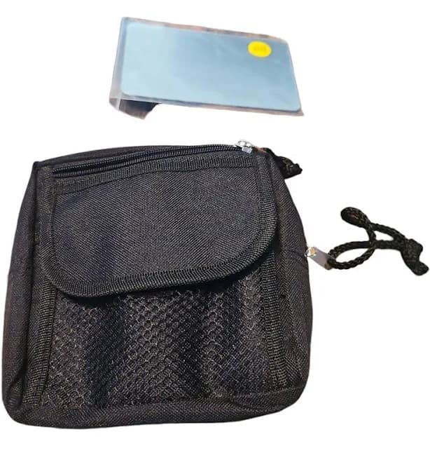 HOLLISTER OSTOMY TRAVEL BAG POUCH ~BLACK