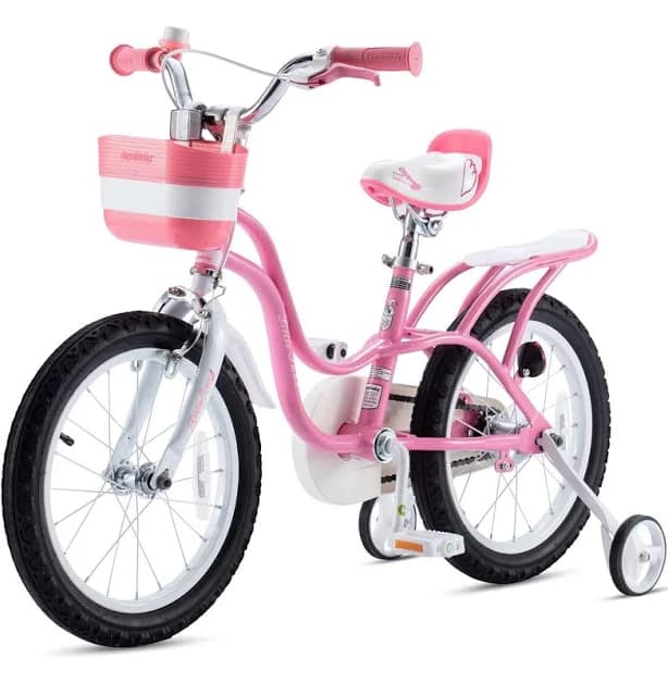 RoyalBaby Princess Girl Kids Bicycle with Training Wheels