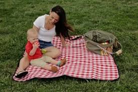 Amazon.com: Camco Classic Red & White Checkered Picnic Blanket with Waterproof Backing - Includes Convenient Carry Strap | Comfortable and Durable Material | Measures 51" x 59" - (42803) : Everything Else