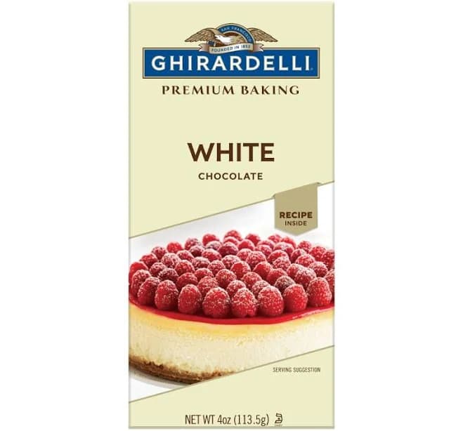 Ghirardelli Premium White Chocolate Baking Bar