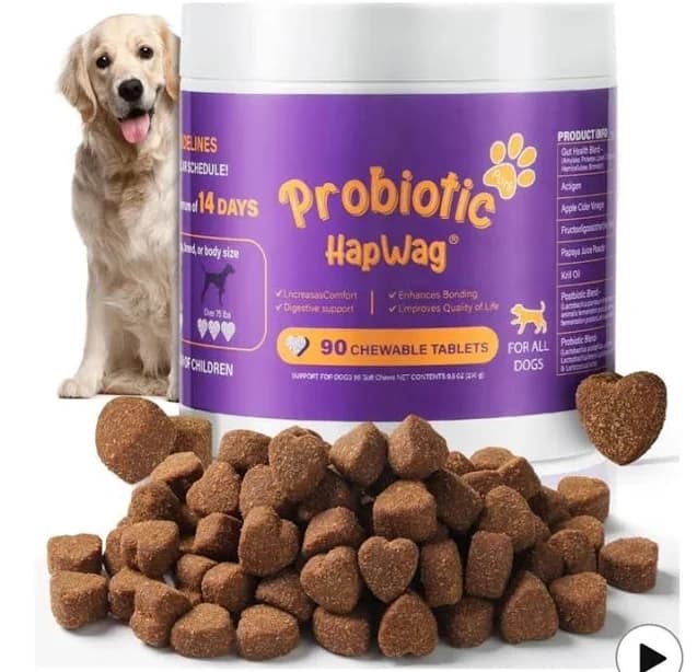 Hapwag Probiotic 90 Chewable Tablets For All Dogs