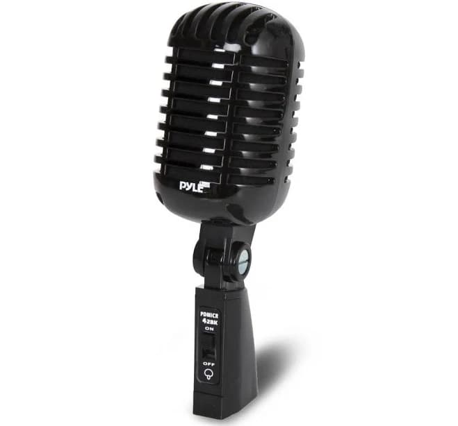 Pyle Classic Retro Vintage-Style Dynamic Vocal Microphone