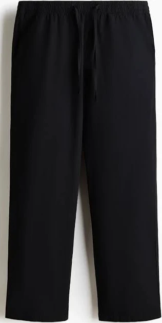 H&M Men's Relaxed-Fit Poplin Pants