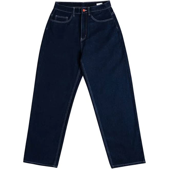 Super Loose Denim with White Stitches