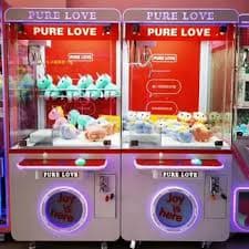 Dinibao Pure Love Gift Vending Arcades Game Machine Claw Catch Crane Toy Machines for Sale