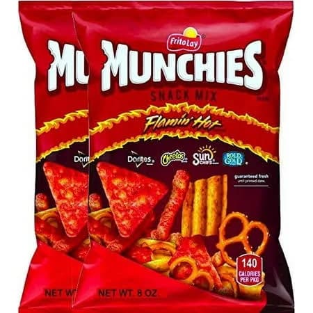 New Munchies Flaming' Hot Snack Mix