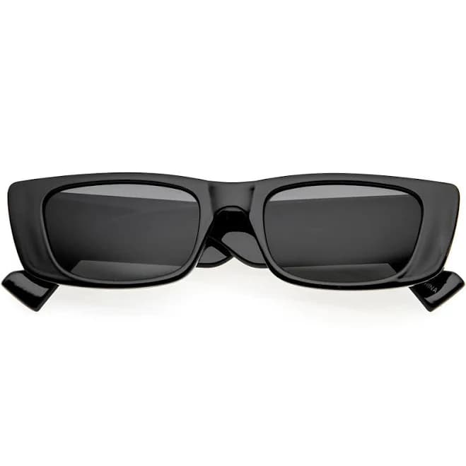 Retro Wide Square Sunglasses
