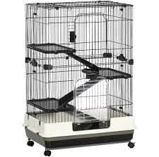 45"H 4-Level Small Animal Cage Rabbit Hutch
