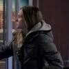 Chicago PD Season 9 Hailey Upton Grey Puffer Jacket