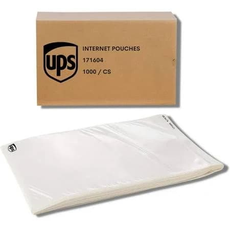 UPS Shipping Label Pouches