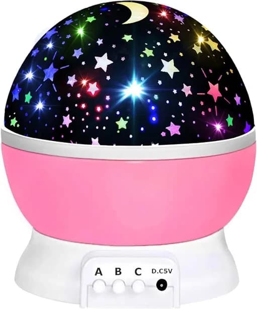 Nebula Star Projector For Kids,360°rotation, 12 Colors,usb