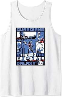 Marvel Guardians of the Galaxy Vol. 3 Saturated Comic Box Up Tank Top
