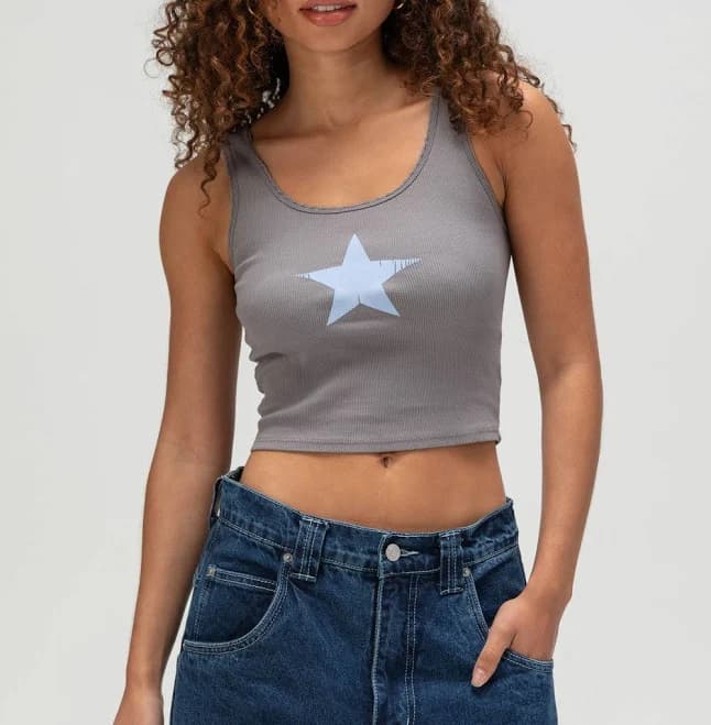 Rsq Women's Star Tank Top