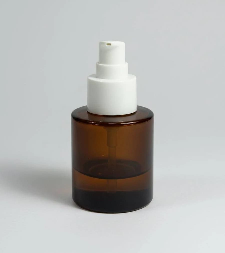 Soho Amber Bottle with Treatment Pump