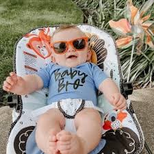 Baby Bro (Cursive) - Child Tee – Little Mama Shirt Shop LLC