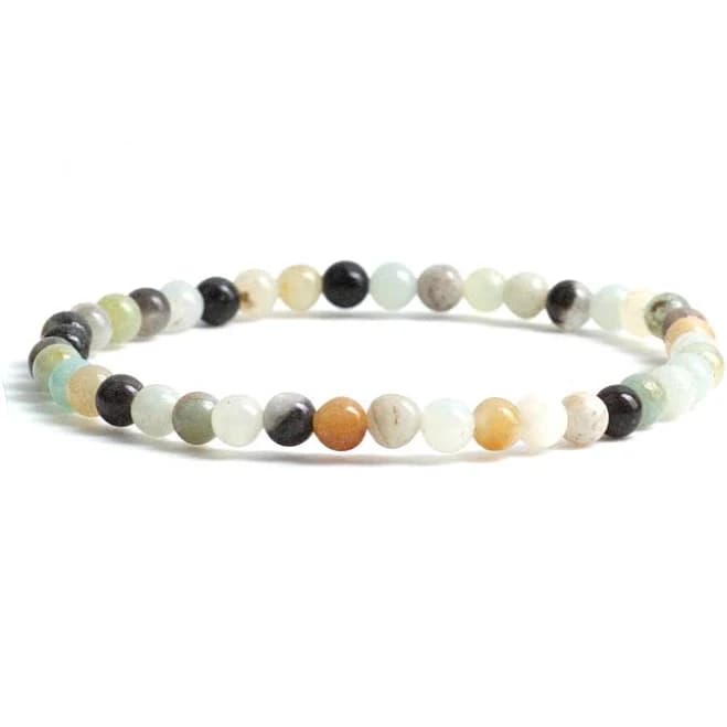 Cherry Tree Collection Stretch Amazonite Bracelet