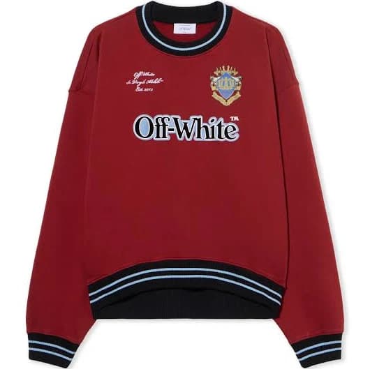 Off-White Sporty Over Crew Sweatshirt