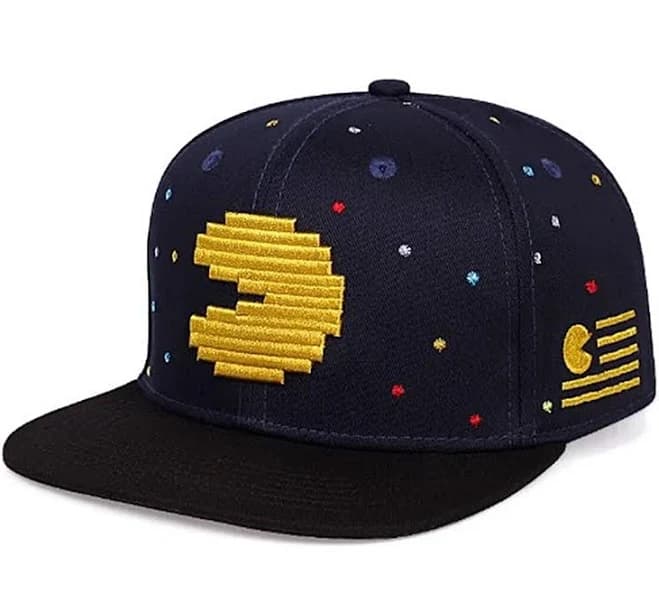 Classic Arcade Game Character Pac-man Adjustable Snapback Cap/hat