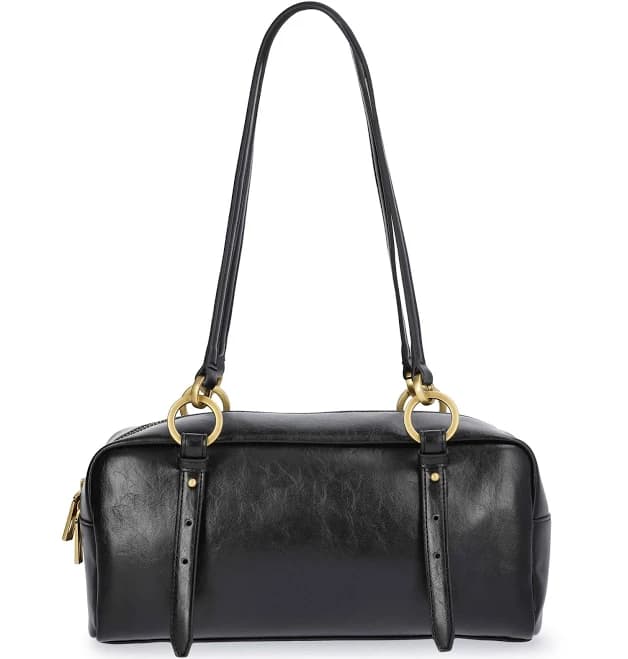 Scoop Women's Faux Leather Top Handle Shoulder Bag