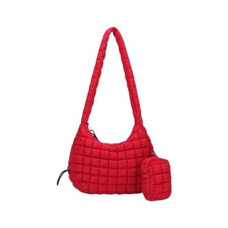 Giaone Women's Quilted Padded Large Capacity Puffer Crossbody Handbag