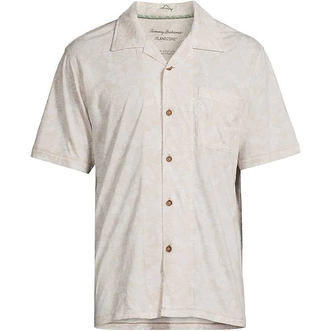 Tommy Bahama Men's Vista Mar Leaf It To Me Camp Shirt
