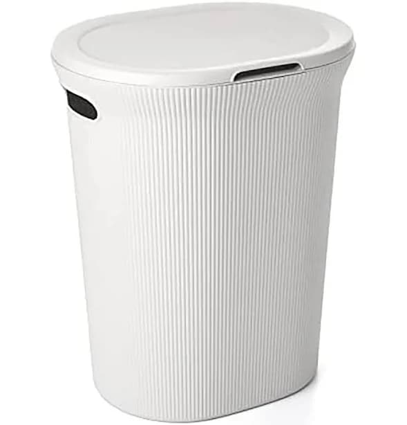Rebrilliant Plastic Laundry Hamper with Handles