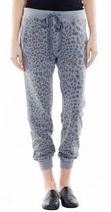 CURRENT ELLIOTT Washed Black Leopard The Slim Vintage Sweatpant Size S Ret $200 | eBay
