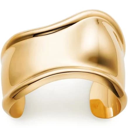 Elsa Peretti Bone Cuff Bracelet in Yellow Gold