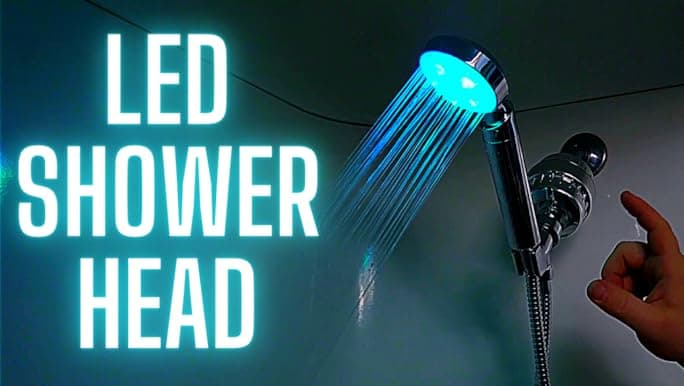 Black Shower Head Filtered Led Showerhead 7 Color Light Change Automatically Filter Filtration Handheld for Dry Skin & Hair - Amazon.com