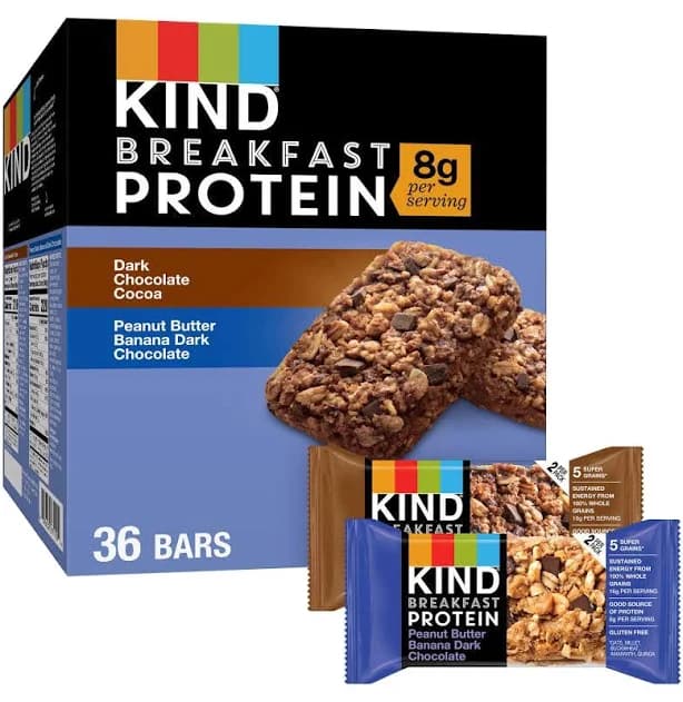 KIND Breakfast Protein Bars Variety Pack