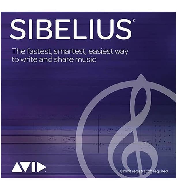 Avid Sibelius Artist Music Notation Software, 1-Yr Subscription, Renewal, Download