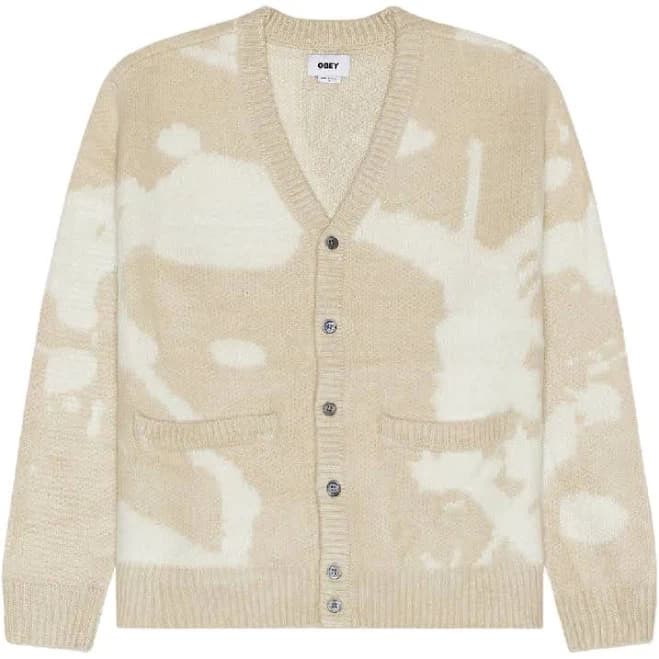 OBEY Luka Splatter Cardigan