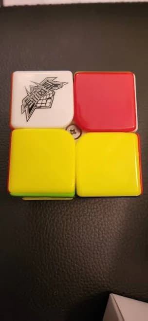2x2 Speed Cube Puzzle With Storage Box