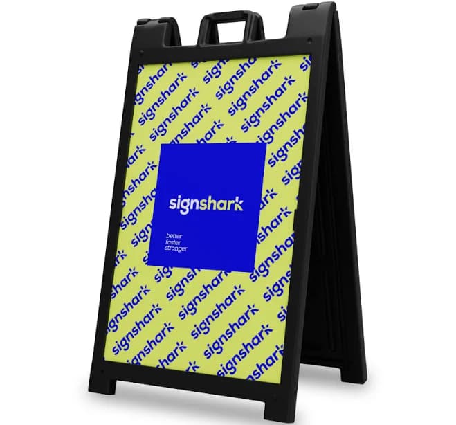 Signicade Custom Deluxe A-Frame Black