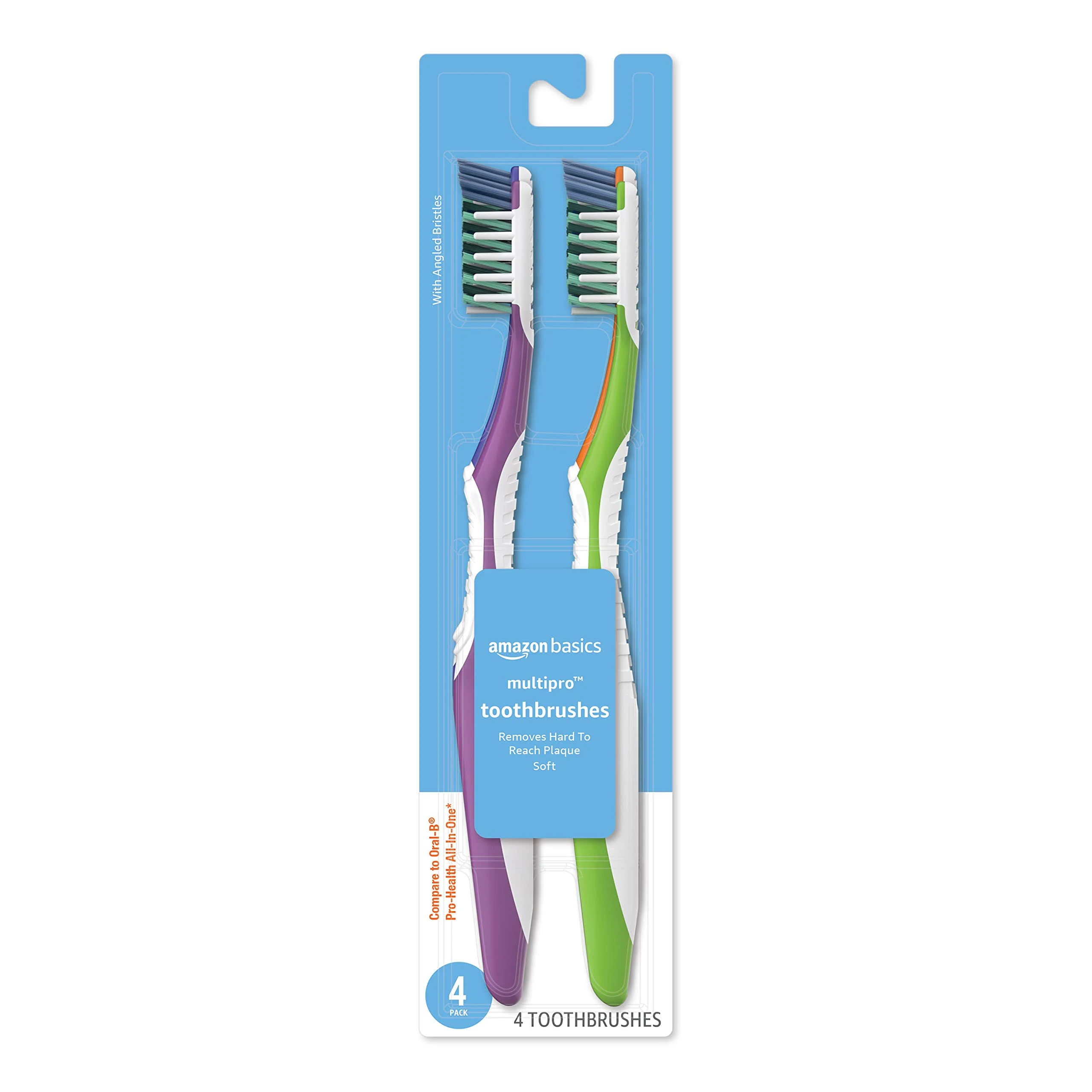 Amazon Basics MultiPro Toothbrushes
