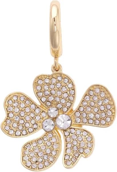 Rhinestone Flower Pendant Charm