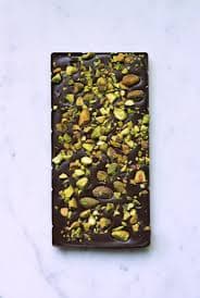 Roasted & Salted Pistachio Dark Chocolate Bar — Sweet Ghost
