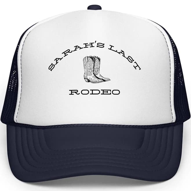 Custom Last Rodeo Trucker Hat