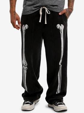 Skeleton Leg Bones Lounge Pants